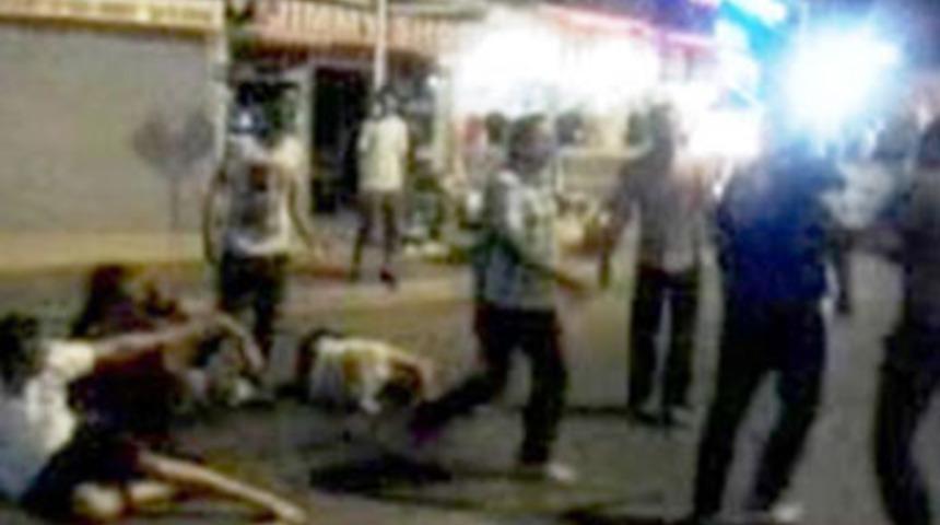 İngiliz gen&ccedil;lere feci dayak