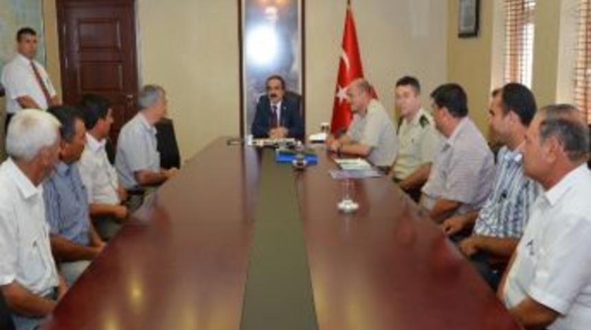 Köy Muhtarlarından, Vali Coş’a Ziyaret