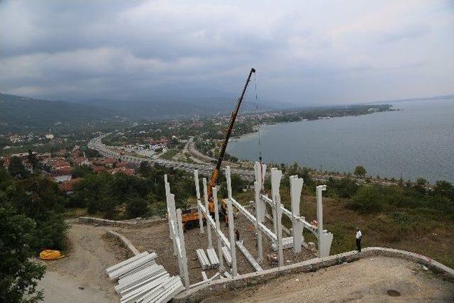 Sapanca Gölü Artık Terastan İzlenecek