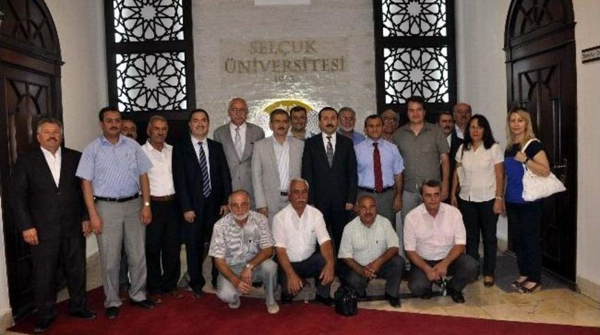 Seydişehir Heyeti'nden Rekt&ouml;rlere Ziyaret