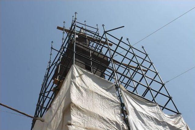 D&ouml;rt Ayaklı Minare&rsquo;nin Restorasyon &Ccedil;alışmaları S&uuml;r&uuml;yor 1