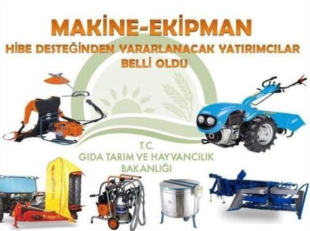 Dalaman’da 2013 Yılında Kkydp’da Makine Ekipmanı Alacaklar Belli Oldu