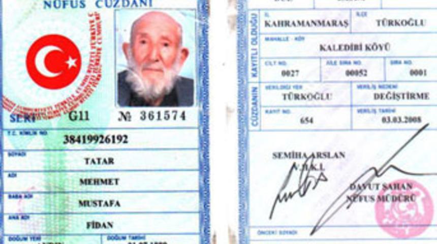 Mehmet Dede 125 yaşında &ouml;ld&uuml;