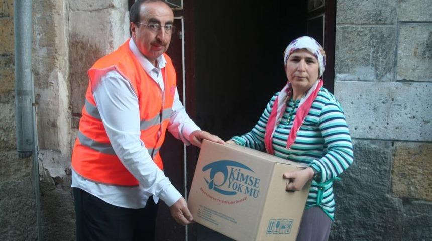 Kimse Yok Mu Temsilciliği, Nevşehir&rsquo;de Yardım Dağıtıyor