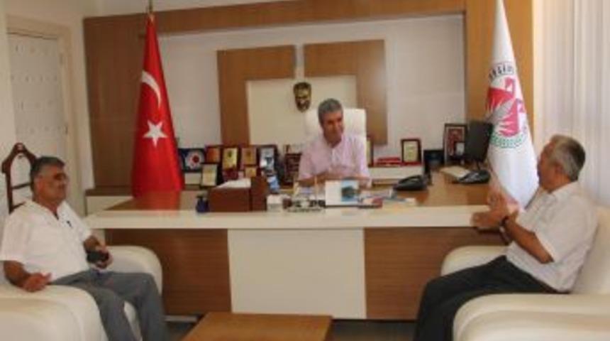 Kepez Kaymakamından Veda Ziyareti