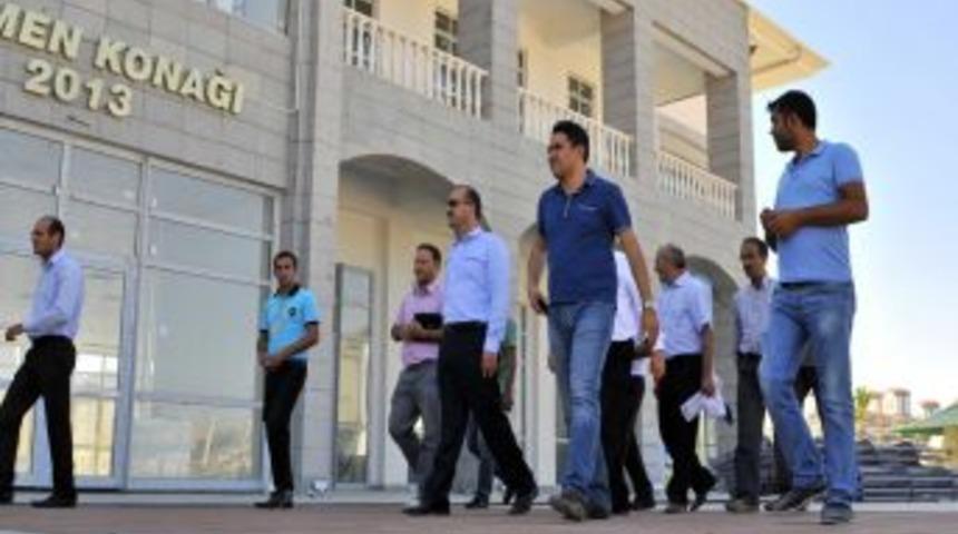 Başkan Akg&uuml;l, Yatırımları Denetledi