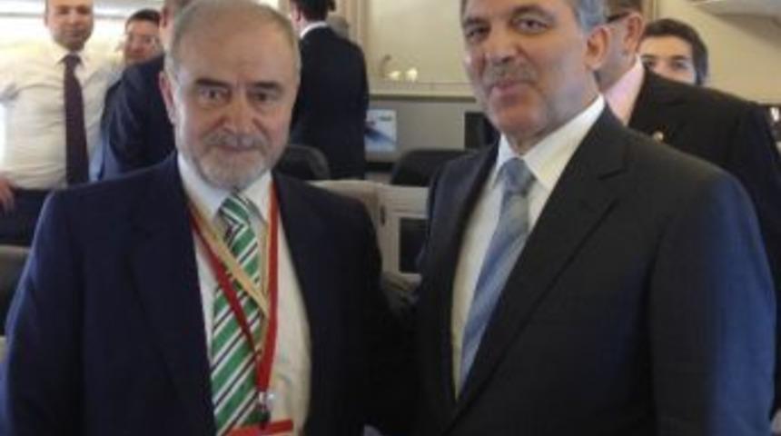 İşadamı İsmet G&uuml;ral Ve Eşi &Ccedil;ankaya K&ouml;şk&uuml;'nde