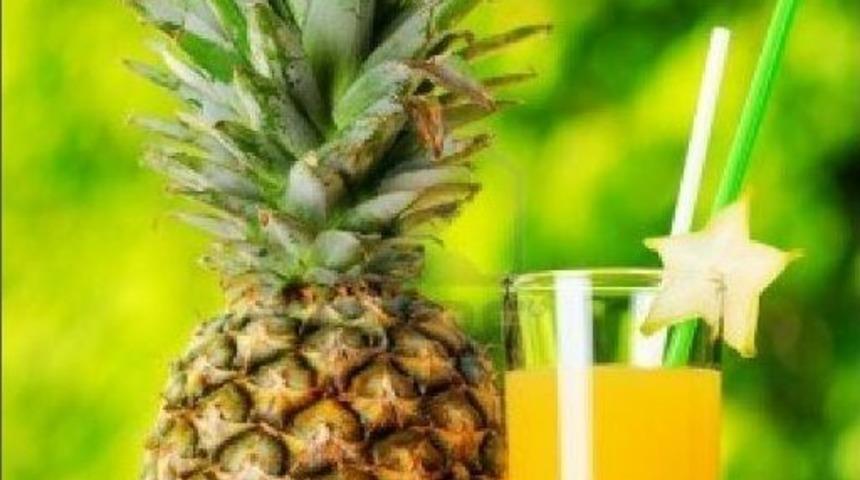 Bu Yaz Ananas Suyu İle G&uuml;zelleşin