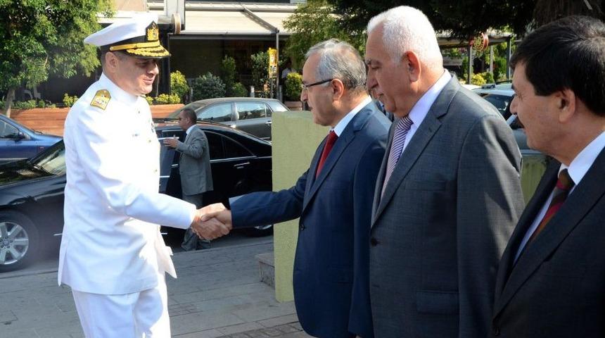 Bostanoğlu'ndan Vali Topaca'ya Veda Ziyareti