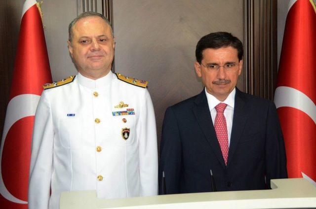 Bostanoğlu ndan Vali Topaca ya Veda Ziyareti 1