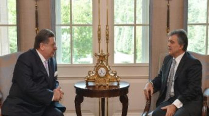 Cumhurbaşkanı G&uuml;l, Botsalı'yı Kabul Etti