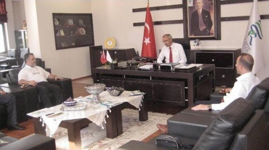 Recep Tayyip Erdoğan &Uuml;niversitesi Rekt&ouml;r Vekili Karaman'a Ziyaretler