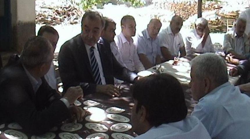 Ak Parti Milletvekili Akın, Doğanşehir&rsquo;de Ziyaretlerde Bulundu