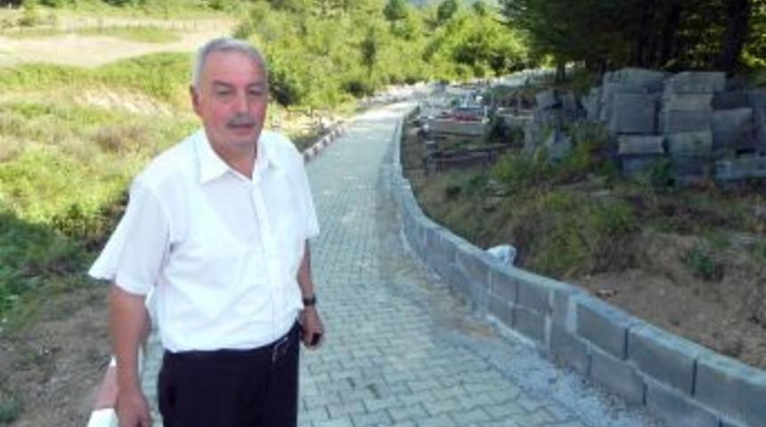 TTK, G&ouml;k&ccedil;eler Bağlantı Yolu Sıcak Asfaltla Kaplandı