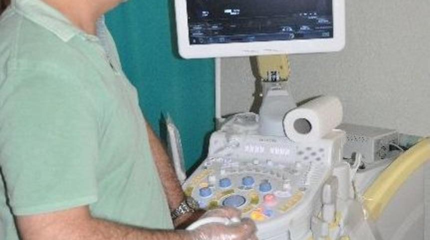 Soma Devlet Hastanesi Son Teknoloji Ultrason Cihazına Kavuştu