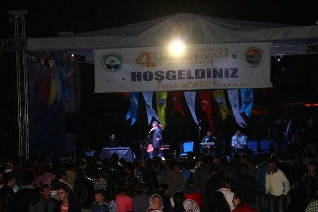 Bal Festivali Oğuz Aksaç’ın Verdiği Konserle Son Buldu