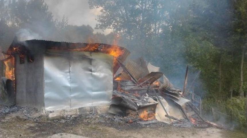 Artvin&rsquo;de Yangın