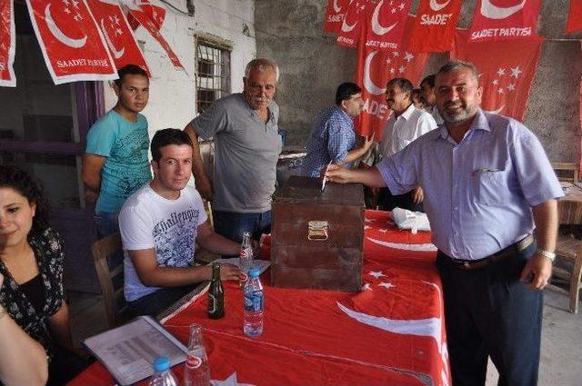 Saadet Partisi Yavuzeli İlçe Teşkilatı 4. Olağan Kongresini Yaptı