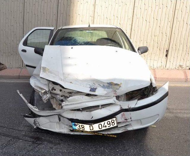 Trafik Kazası : 1 Yaralı 1