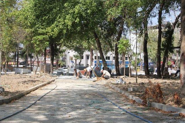 Şemsiyeli Park’ın 1 Ay İçinde Tamamlanması Planlanıyor