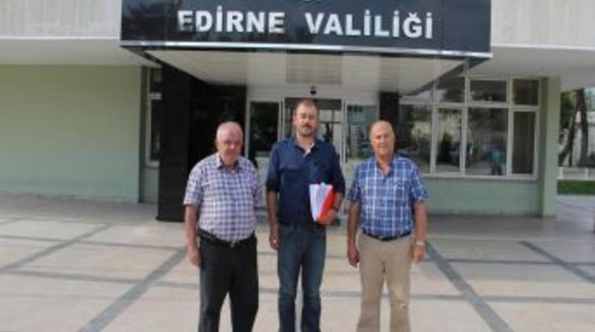 Enez'deki Asfalt Kaplama &Ccedil;alışmaları