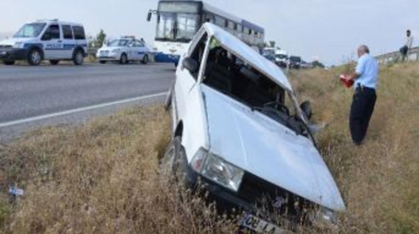 Kazan&rsquo;da Trafik Kazası: 1 Yaralı