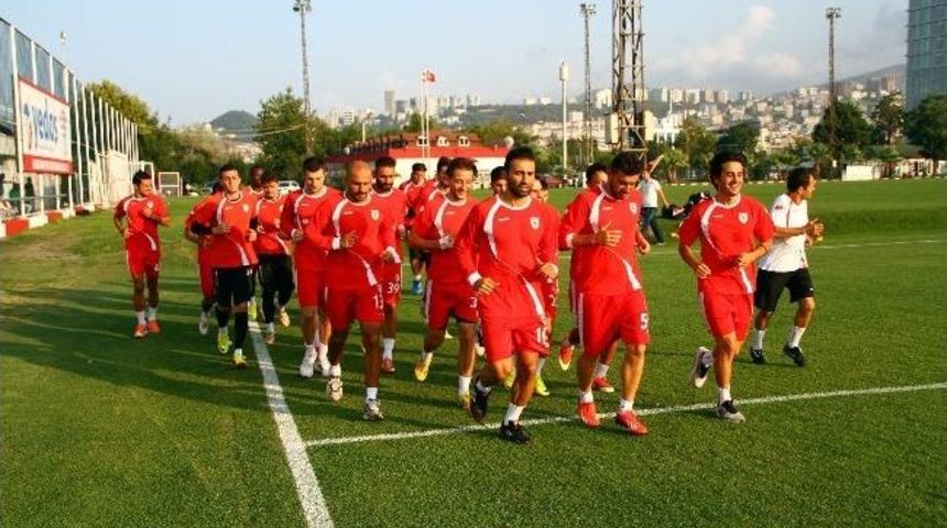 Samsunspor'da Tavşanlı Linyitspor Ma&ccedil;ı Hazırlıkları Başladı