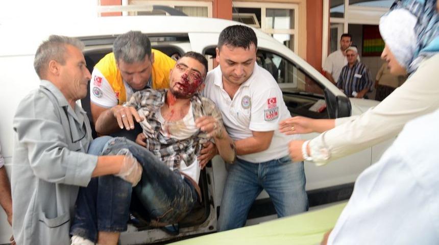 Iğdır'da yol verme kavgası: 20 yaralı