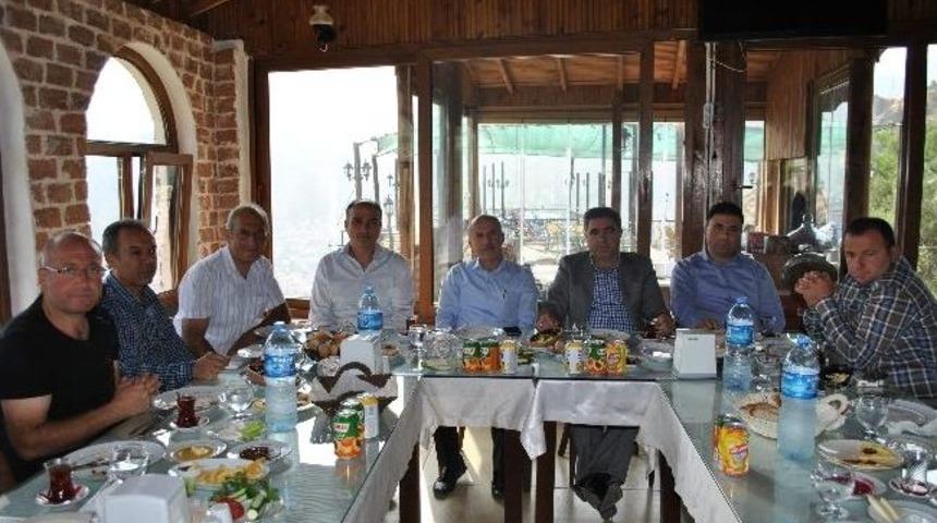 Erdemir İle &Ouml;zdemir, Amasya Tso&rsquo;nun Sabah Sohbetine Katıldılar