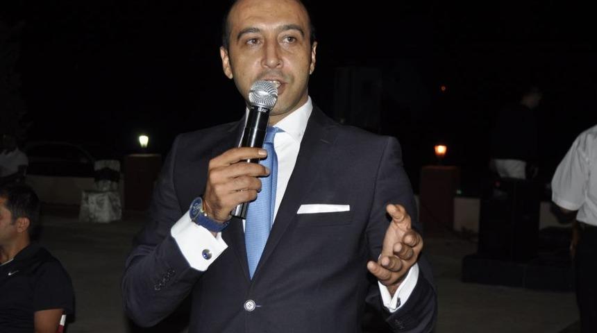 Tayini &Ccedil;ıkan Pazarcık Kaymakamı Sarıkaya'ya Veda Yemeği