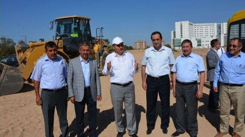 Malatya Belediye Başkanı Ahmet &Ccedil;akır, İnceleme Yaptı