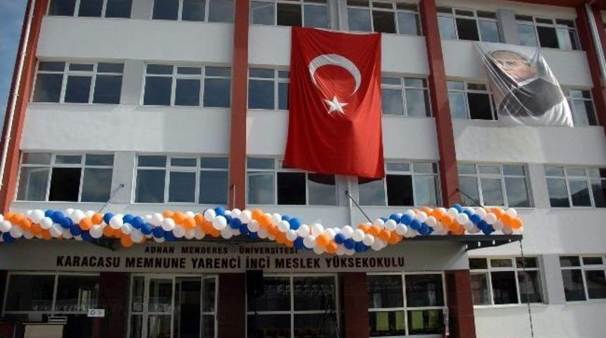 Karacasu&rsquo;nun Kalbi Ad&uuml; Memnune İnci Meslek Y&uuml;ksekokulunda Atıyor