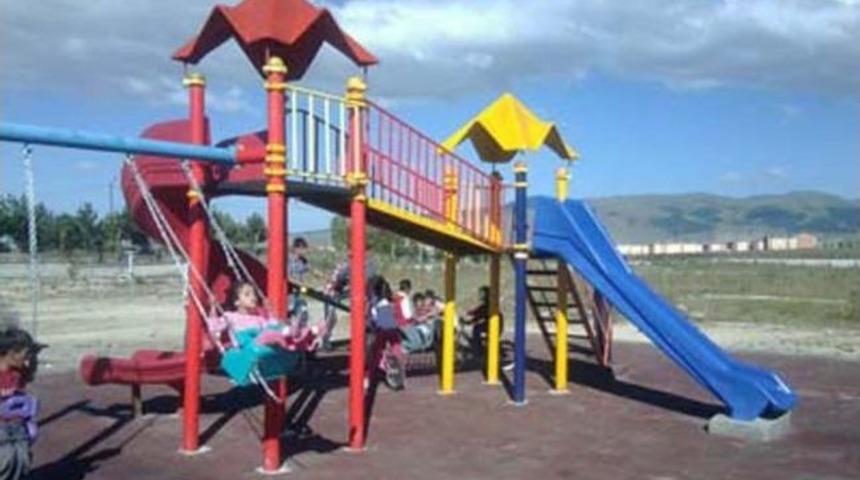 Sarıkamış&rsquo;ta Yapımı Tamamlanan Park Hizmete Girdi
