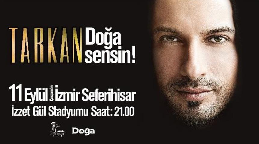 Tarkan Seferihisar&rsquo;da &ldquo;doğa Sensin&rdquo; Diyecek
