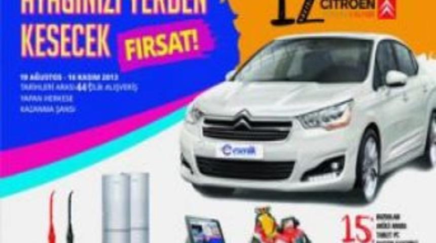 Talihlilere 15 Adet Otomobil Hediyesi Kampanyası