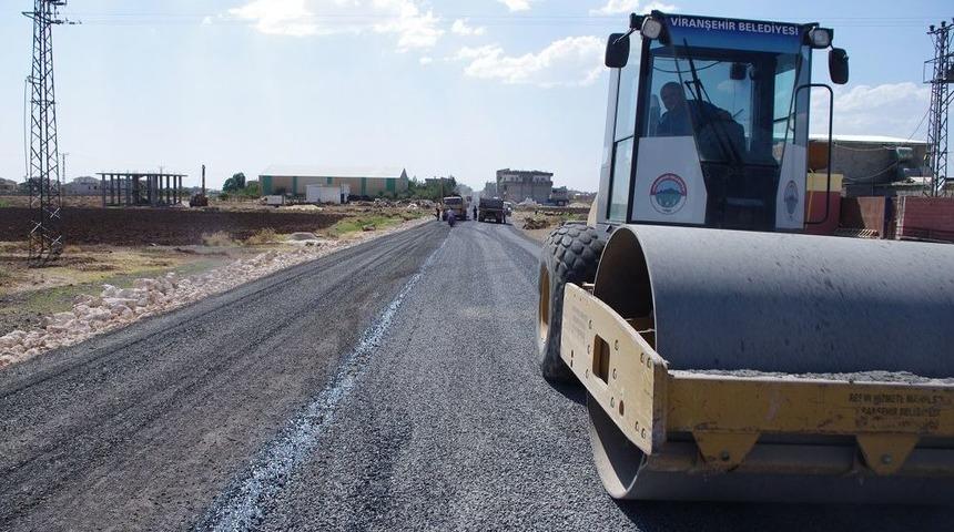Buğday Pazarı Yolu Asfaltlandı