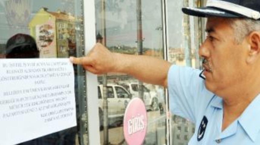 Belediye Meclis &Uuml;yesinin İş Yeri M&uuml;h&uuml;rlendi