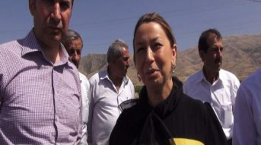 Milletvekili &Ouml;znur &Ccedil;alık, Yol &Ccedil;alışmalarını Yerinde İnceledi