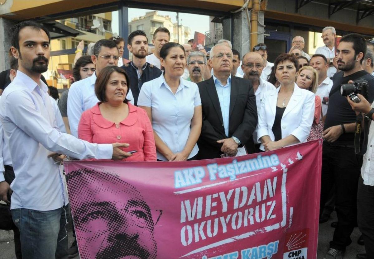 Manisa'da CHP Teşkilatından Bazı Y&ouml;neticiler Gezi Soruşturmasında Ifade Verdi