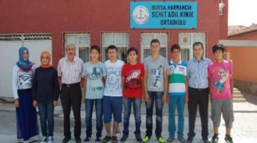 Harmancık Sbs'de Y&uuml;zde 100 Başarı