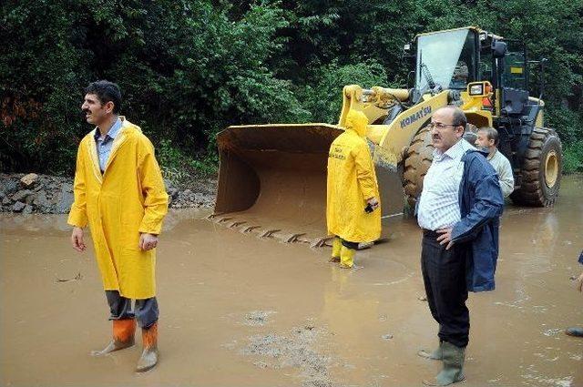 Trabzon’un Yomra İlçesinde Selin Yaraları Sarılmaya Çalışılıyor