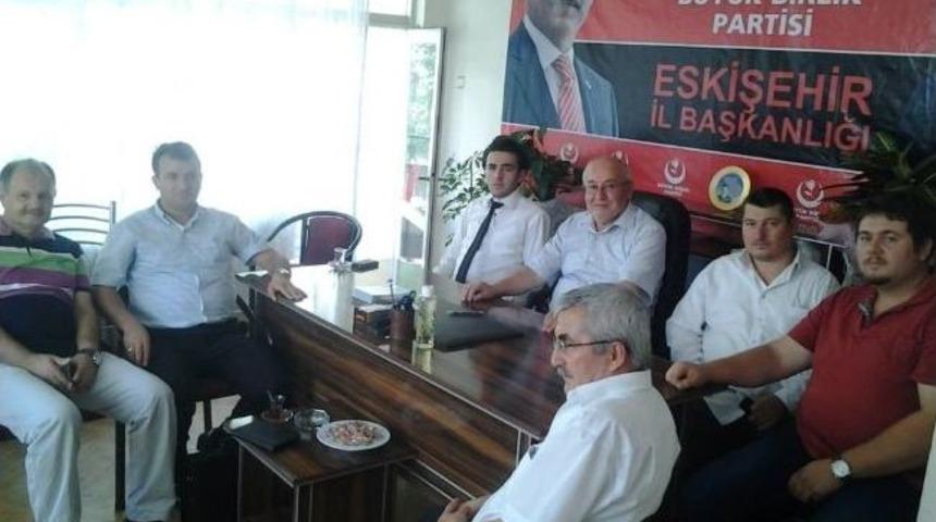 Sağlık-sen Şube Başkanı Tekin&rsquo;den Bbp&rsquo;ye Ziyaret
