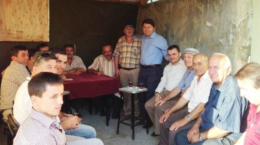 Milletvekili Tun&ccedil;, Akpınar Ve Hatipler K&ouml;y&uuml;n&uuml; Ziyaret Etti