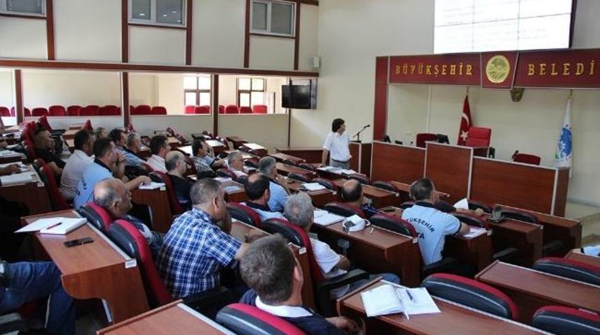 Zabıta G&ouml;revde Y&uuml;kselme Eğitimi D&uuml;zenliyor