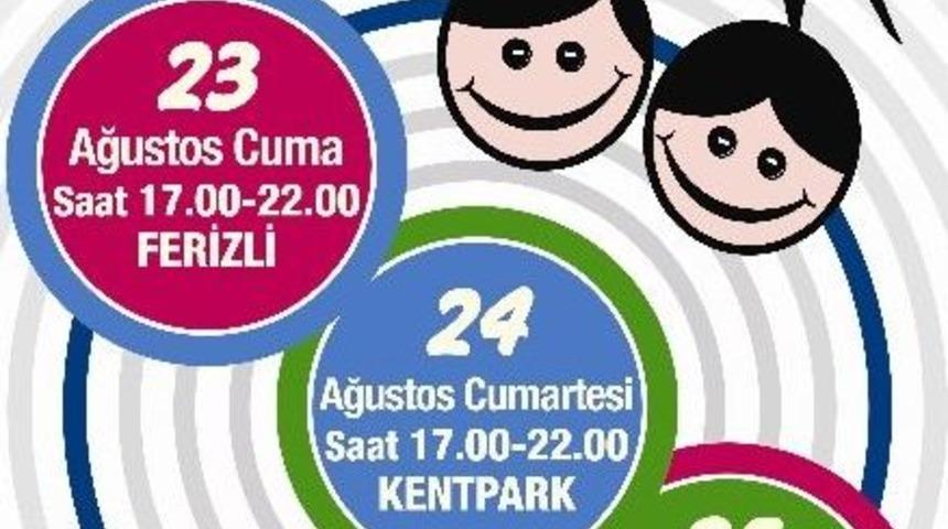 &Ccedil;ocuk Şenliği Devam Ediyor