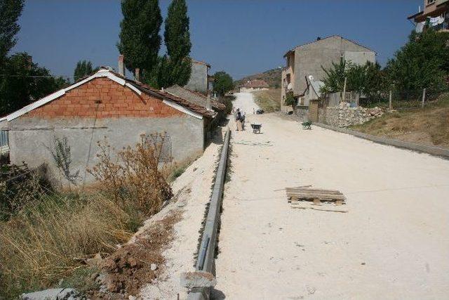 Bozüyük'te Kilit Parke Taşı Uygulaması