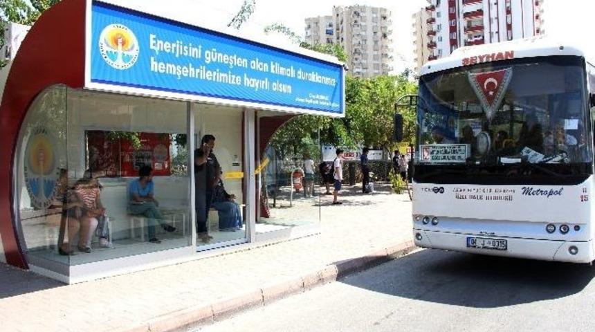 Adanalının Klimalı Durak Keyfi