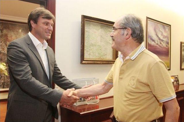 Ertuğrul Sağlam&rsquo;dan B&uuml;y&uuml;kerşen&rsquo;e Ziyaret 1