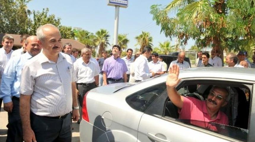 Kepez Kaymakamı &Ouml;zyiğit Veda Etti