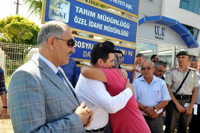 Kepez Kaymakamı &Ouml;zyiğit Veda Etti 1